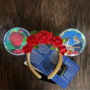 Light-Up Disney Beauty and the Beast Mickey Ears Headband, Series 8 of 10